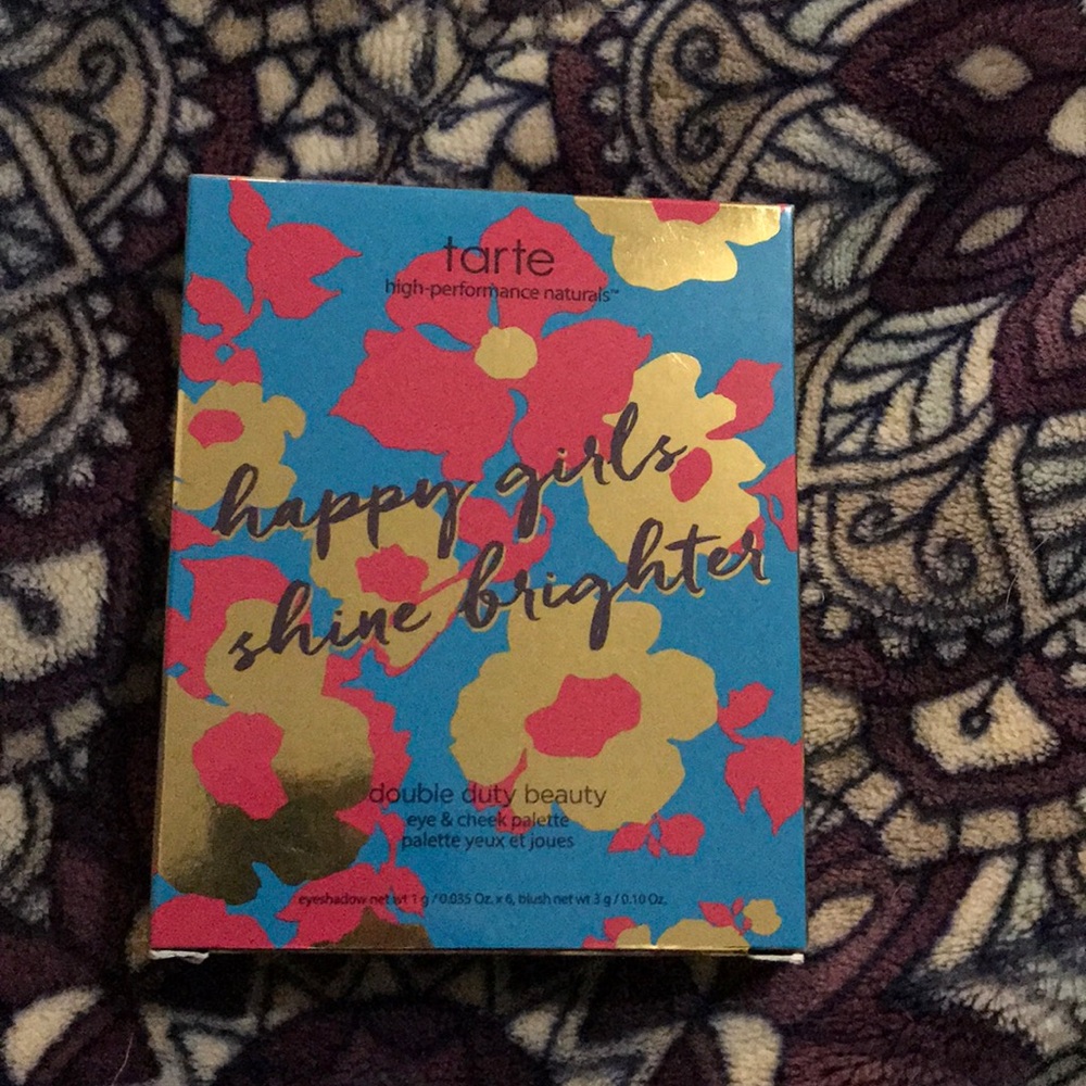 Tarte happy girls shine brighter eyeshadow palette